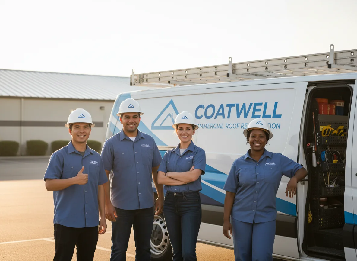 Commercial roof coating company in Three Bridges, NJ